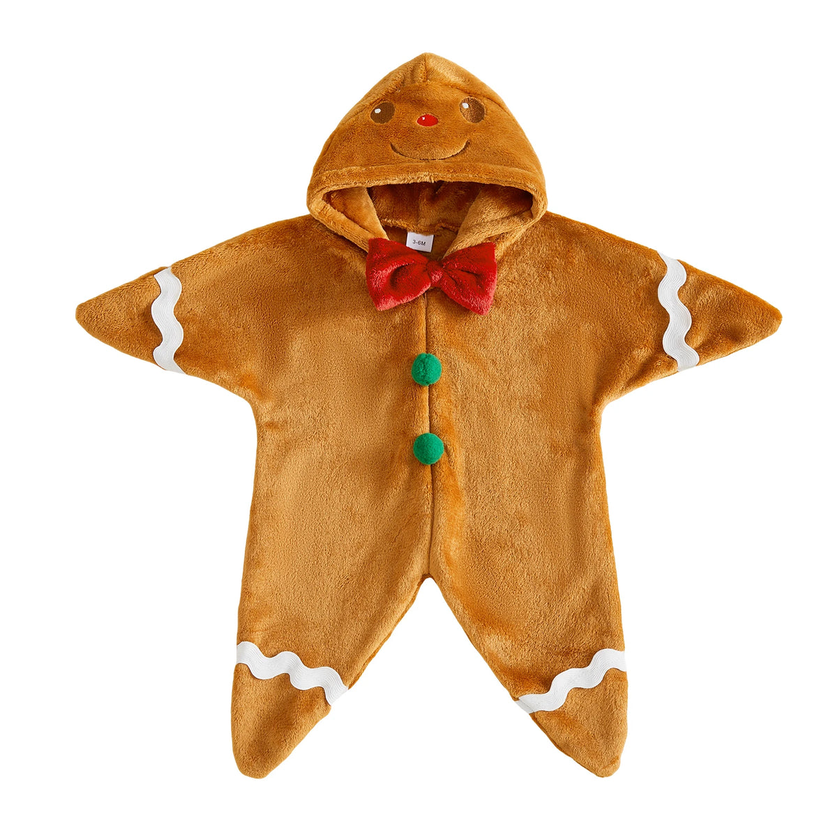 Gingerbread romper